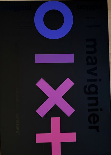 Almir Mavignier (1925-2018),  Poster for the exhibition Meißner Edition (addition permutation subtraktion auflösung), 1973, Printed in Germany von Almir Mavignier, Druck kaufen auf Singulart