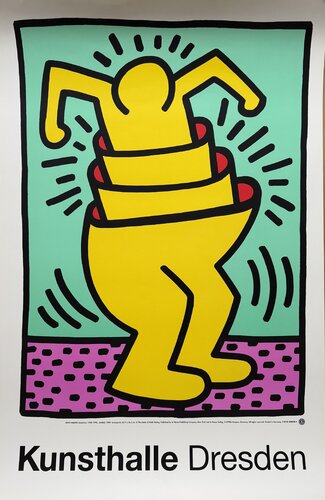 Keith Haring (1958-1990), Untitled, 1989, copyright The Estate of Keith Haring, Published by te Neues Publishing Company, New York..Printed in Germany von Keith Haring, Druck kaufen auf Singulart
