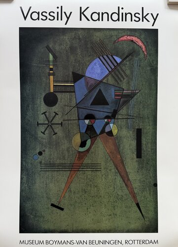 Vassily Kandinsky (1866-1944), Zwarte driehoek, 1925, copyright Vassily Kandinsky c/o Beeldrecht Amsterdam....Printed in Holland/No 495 by Vassily Kandinsky, Print for Sale on Singulart