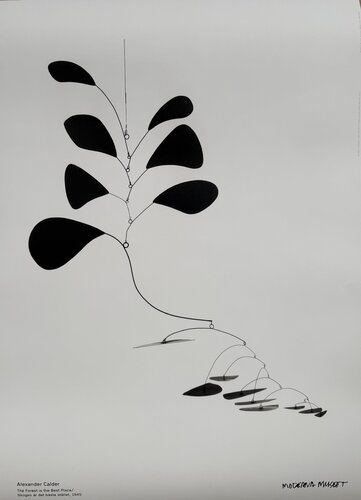 アレキサンダー・カルダー リトグラフ 版上サイン 額無し ヴィンテージ