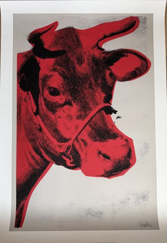 Andy Warhol (1928-1987), Cow, 1976, (Special Edition), copyright 2013 The Andy Warhol Foundation for the Visual Arts, Inc., W1661w, Printed in UK, LARGE FORMAT van Andy Warhol, Afdruk te koop op Singulart