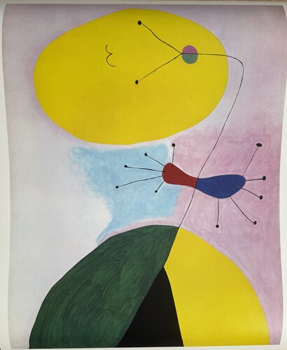 Joan Miró (1893-1983), Potrait, 1938, copyright 1977 by Kunstkreis Lucerne ADAGP Paris and Cosmopress Geneva, Printed in Switzerland by Joan Miró, Print for Sale on Singulart