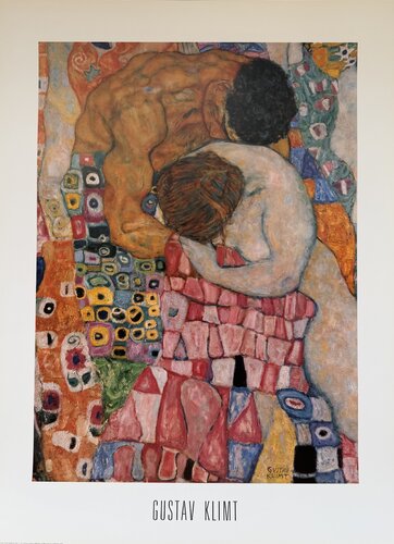 Gustav Klimt  (1862-1918), Death and Life, c.1911, copyright Mercurius Art Publishing, 1996, Printed in Holland von Gustav Klimt, Druck kaufen auf Singulart