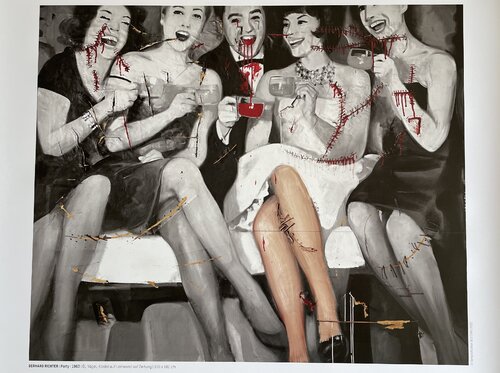 Gerhard Richter, Party, 1963, copyright Gerhard Richter 2022, Printed in Germany by Gerhard Richter, Print for Sale on Singulart