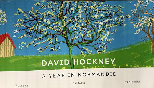 David Hockney, A Year in Normandie (Blossom Tree), 2020-2021 (detail) Composite iPad Painting, copyright David Hockney, Printed in UK von David Hockney, Druck kaufen auf Singulart