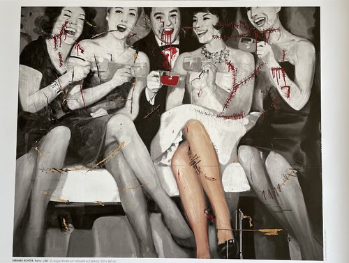 Gerhard Richter, Party, 1963, copyright Gerhard Richter 2022, Printed in Germany by Gerhard Richter, Print for Sale on Singulart