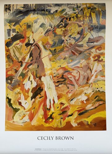 Cecily Brown, The aspiring subordinate, 2023, copyright Cecily Brown, Courtnesy the artist and Thomas Dane Gallery by Cecily Brown, Print for Sale on Singulart