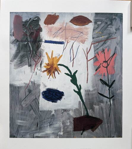 Jean Michel Basquiat (1960-1988), Ass Killer, 1984,  Copyright Estate of Jean Michel Basquiat, Licensed by Artestar New York, Printed in the UK 25/52 OZBHZ3, Large format de Jean-Michel Basquiat, Impresión a la venta en Singulart