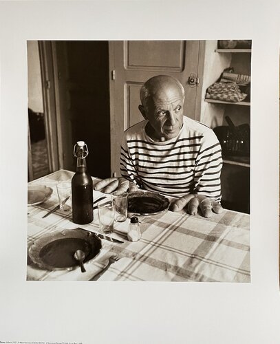 Robert Doisneau (1912-1944), Les Pains de Picasso, Vallauris 1952, Copyright Robert Doisneau/ Gamma Rapho, Sucession Picasso/VG by Robert Doisneau, Print for Sale on Singulart