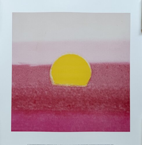 Andy Warhol (1928-1987), Sunset, 1972, Copyright 2025 The Andy Warhol Foundation for the Visual Arts, Printed in UK 35/57 by Andy Warhol, Print for Sale on Singulart
