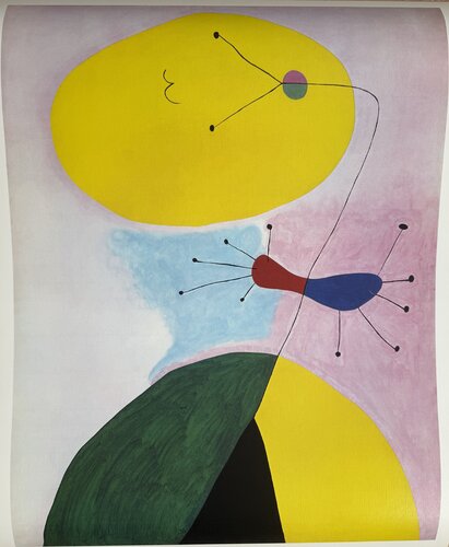 Joan Miró (1893-1983), Potrait, 1938, copyright 1977 by Kunstkreis Lucerne ADAGP Paris and Cosmopress Geneva, Printed in Switzerland by Joan Miró, Print for Sale on Singulart