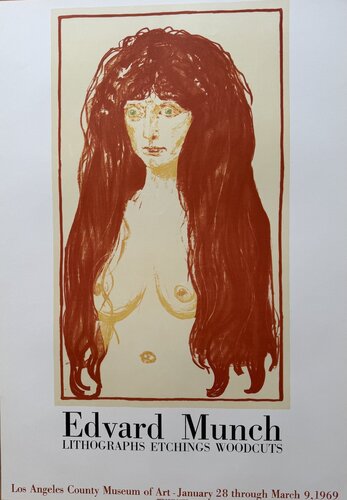 Edvard Munch (1863–1944), The Sin - Lithographs Etchings Woodcuts - LACMA, 1969, Printed in France by Edvard Munch, 版画 for Sale on Singulart