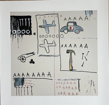 バスキア　複製画 バスキア (Basquiat) - 複製名画（複製画・レプリカ絵画） - 新