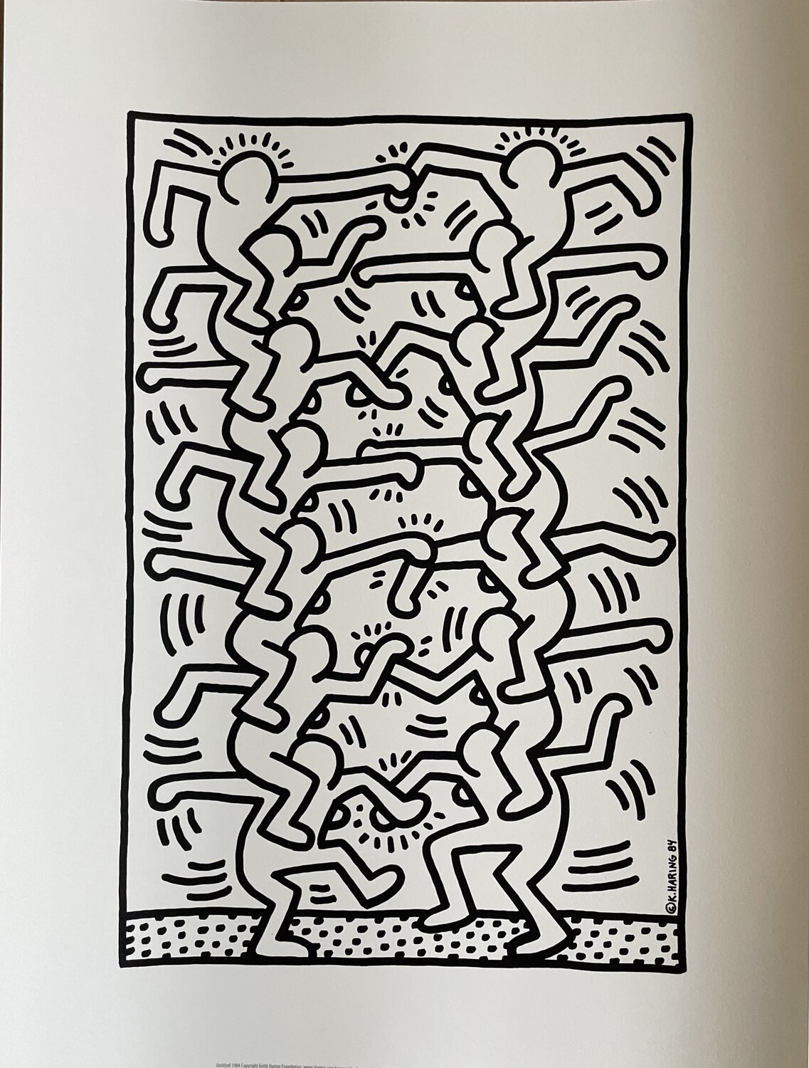 Keith Haring (1958-1990), Untitled, 1984, Copyright Keith