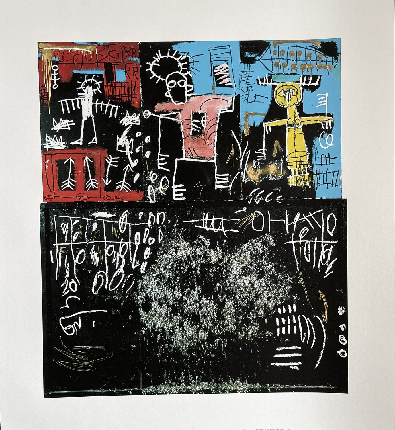 Jean Michel Basquiat (1960-1988), Untitled (Black Tar and