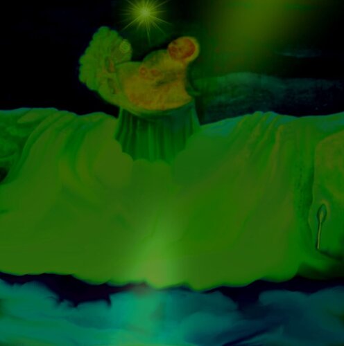 " Aurea Nativitas " van umberto salmeri, Digitaal te koop op Singulart