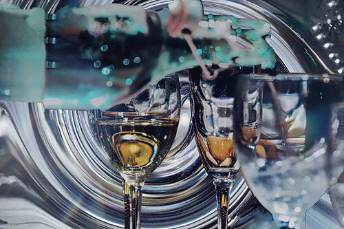 A tavola abstract 15 ottobre 2023 di Carlo Iorio, Altri media in vendita su Singulart
