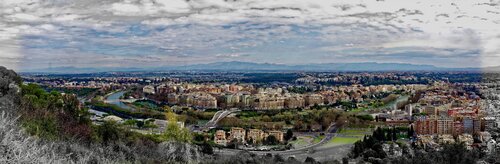 Panorama di Roma dallo Zodiaco 21 marzo 2021 de Carlo Iorio, Otros medios a la venta en Singulart
