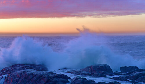 Evening wave Trond Are Berge