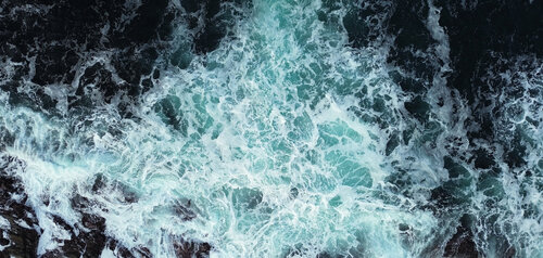 The sea, always on the move by Trond Are Berge, Photography for Sale on Singulart