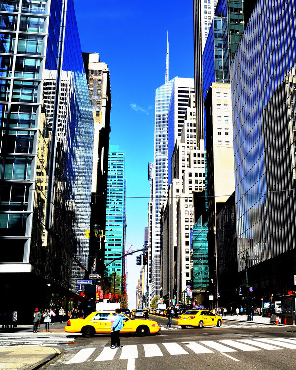 Urban Landscape in New York Trond Are Berge