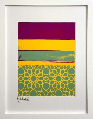 Harmony of Pattern-4 by Nermen Khalil (2024) : Other Media Acrylic ...