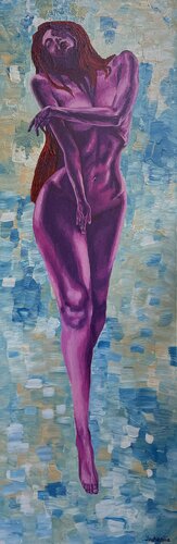 Désire / Mademoiselle fraise von Yevheniia Lytovchenko, Malerei kaufen auf Singulart