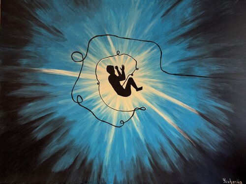 Plongée von Yevheniia Lytovchenko, Malerei kaufen auf Singulart