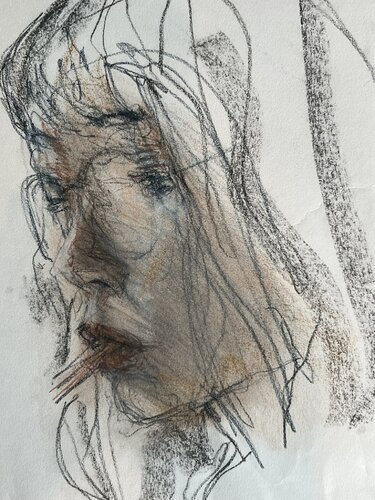 GIRLY // 001 // 24 van Jayme Mestieri, Tekening te koop op Singulart