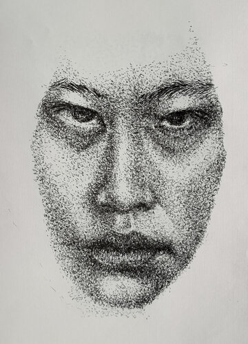 MASKS INDIFERENCE di Jayme Mestieri, Disegno in vendita su Singulart