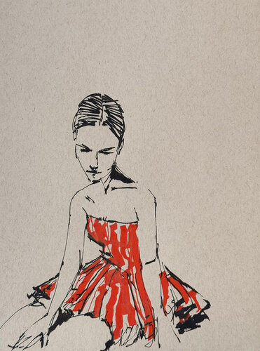 TIRED DANCER von Jayme Mestieri, Zeichnungen kaufen auf Singulart