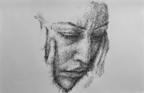 REGRET de Jayme Mestieri, Dibujo a la venta en Singulart