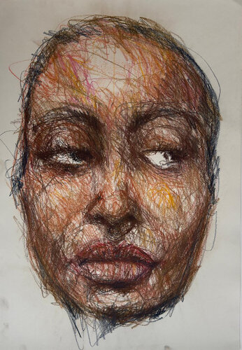 GIRLY // DOUBT by Jayme Mestieri, Drawing for Sale on Singulart