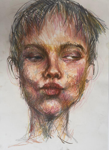 GIRLY // FUNNY by Jayme Mestieri, Drawing for Sale on Singulart