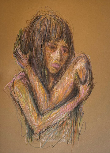 CROQUIS-SHAME van Jayme Mestieri, Tekening te koop op Singulart
