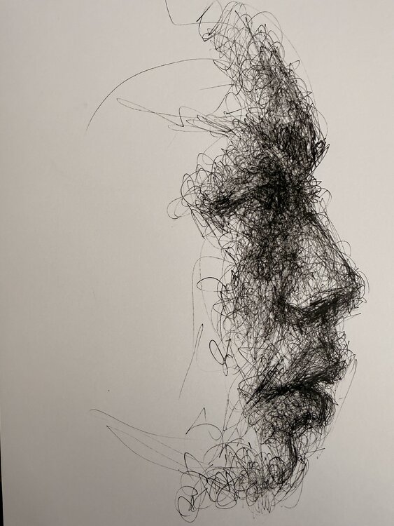 0040-SHORTS series // SILHOUETE // fountain pen Jayme Mestieri