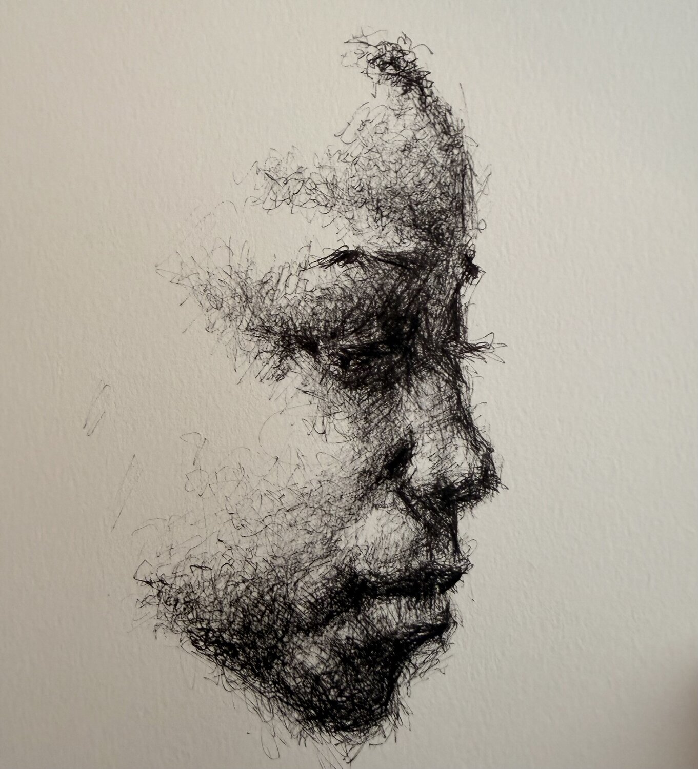 00801 1LINE series // imtrospective // fountain pen Jayme Mestieri Disegno in vendita