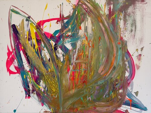 Amor Color by Leslie Koral, Painting for Sale on Singulart