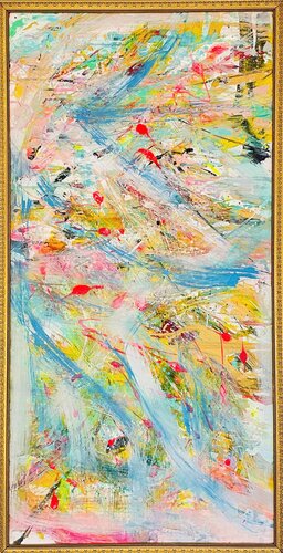 Amor Nuevo by Leslie Koral, Painting for Sale on Singulart