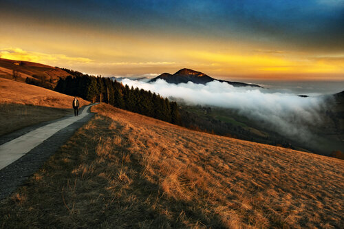 Colle di San Fermo Fev 25 041 van JEAN-LUC WASMES, Fotografie te koop op Singulart