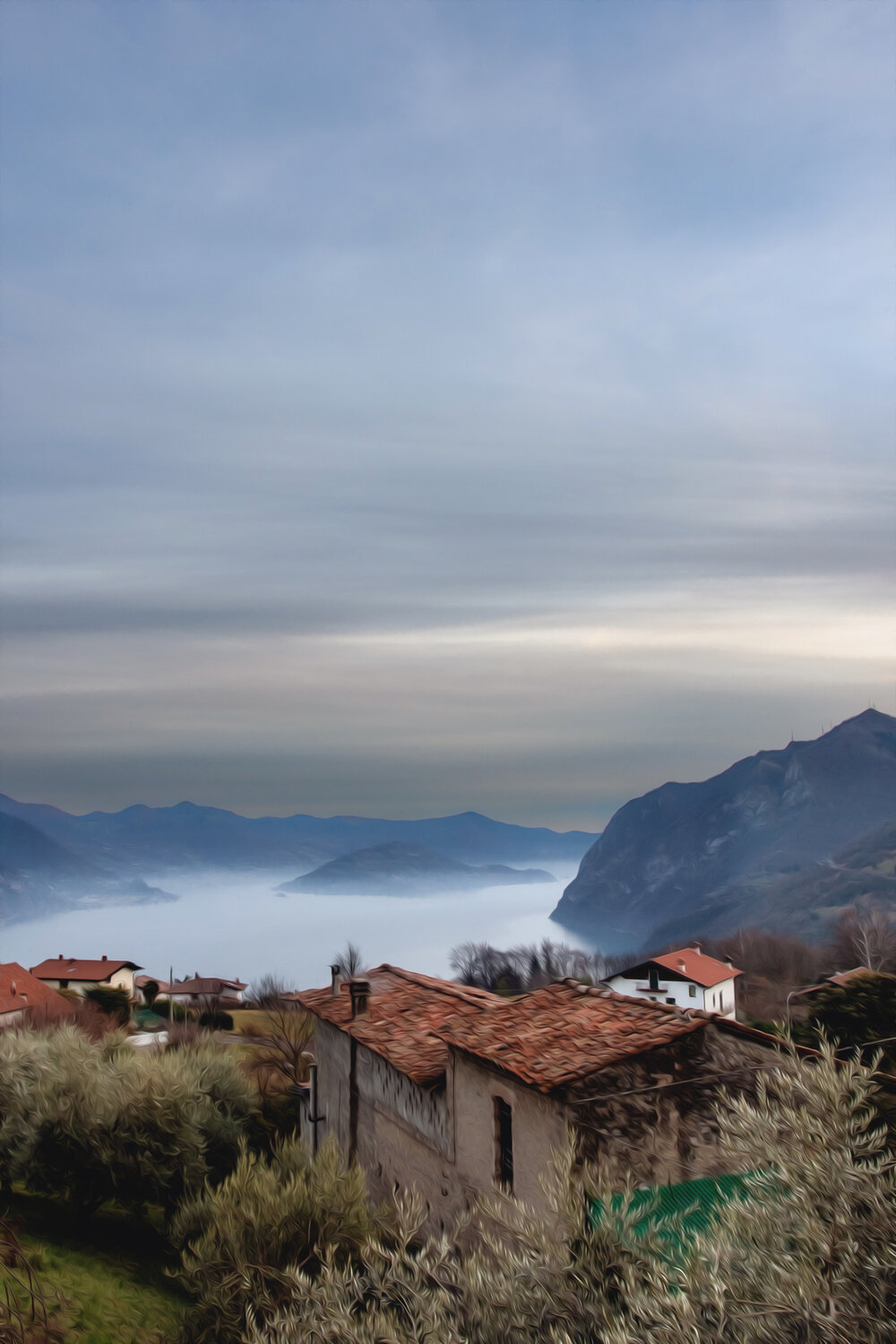 LAGO D'ISEO ITALIA 2024 003 JEAN-LUC WASMES Fotografie zu verkaufen