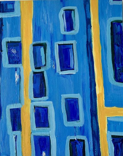 Many Doors de Eve Brownstone, Pintura a la venta en Singulart