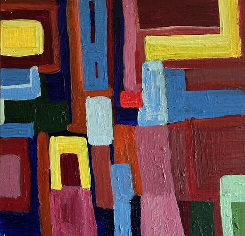 This And That de Eve Brownstone, Pintura a la venta en Singulart