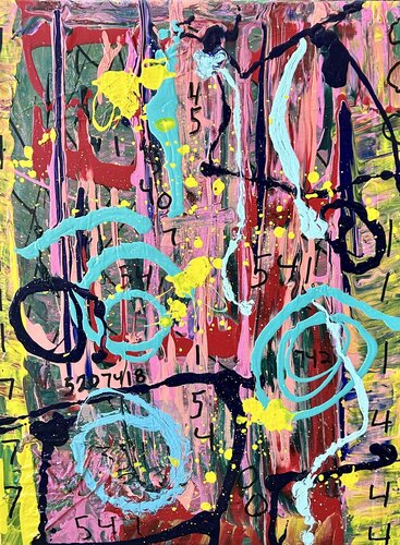 Celebration van Eve Brownstone, Schilderij te koop op Singulart