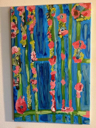 Spring Flowers de Eve Brownstone, Pintura a la venta en Singulart