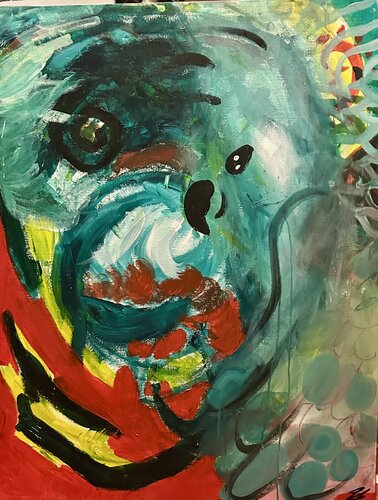 Bear de Eve Brownstone, Pintura a la venta en Singulart