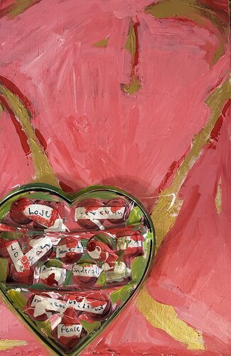Valentines de Eve Brownstone, Pintura a la venta en Singulart