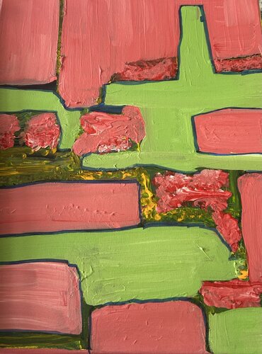 Walls and More Walls van Eve Brownstone, Schilderij te koop op Singulart