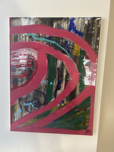 A Piece of My Mind di Eve Brownstone, Pittura in vendita su Singulart