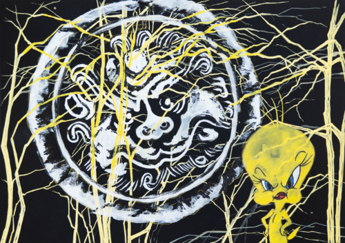 Troublemaker di Evi Schartner, Pittura in vendita su Singulart